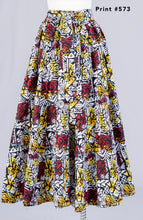 Load image into Gallery viewer, Authentic African Print Maxi Skirt
